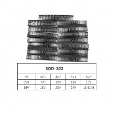 Набор SMD стабилитронов SOD-323 150шт