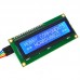 Дисплей LCD-1602 + I2C синяя подсветка