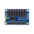 Модуль кнопок и светодиодной индикации TM1638 LED&KEY