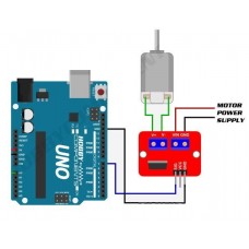 Модуль MOSFET транзистора IRF520 (Силовой ключ)